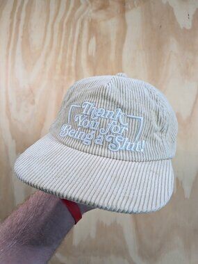 Funny ALF Corduroy Snapback Hat Adult Humor Novelty One Size